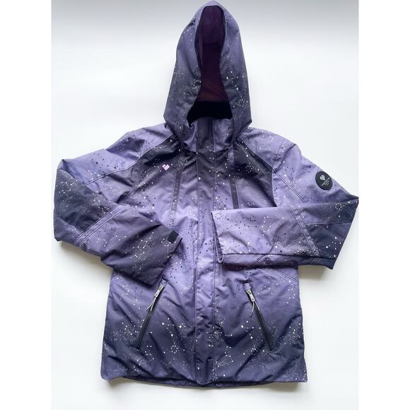 Teen Girl's Obermeyer Taja Print Winter Jacket Size Large 14/16 - Picture 1 of 10